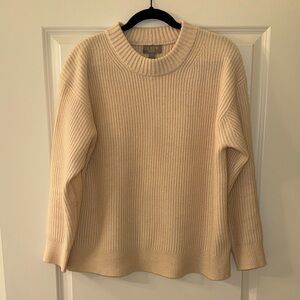J. Crew Ribbed Cashmere Oversized Sweater